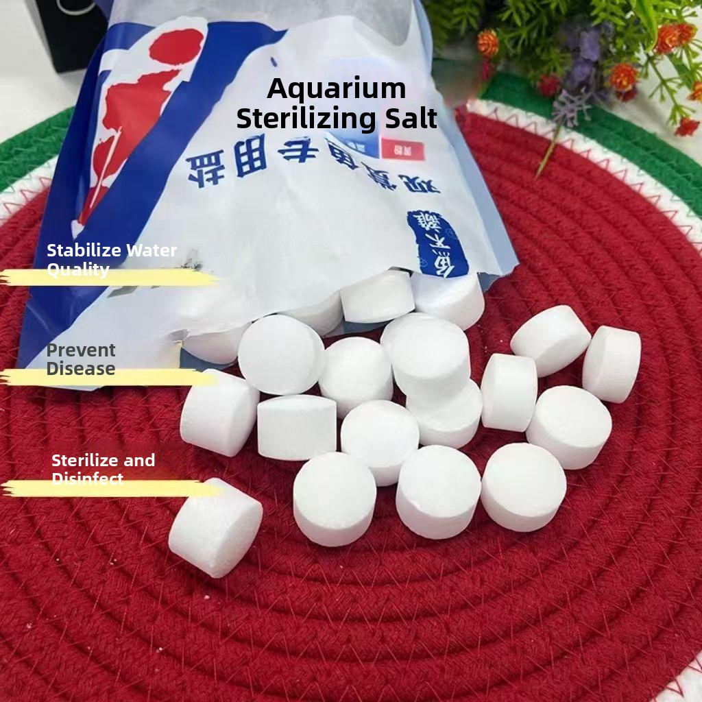 Water Purification Tablet - Fish Tank Water Purification Salt Tablets