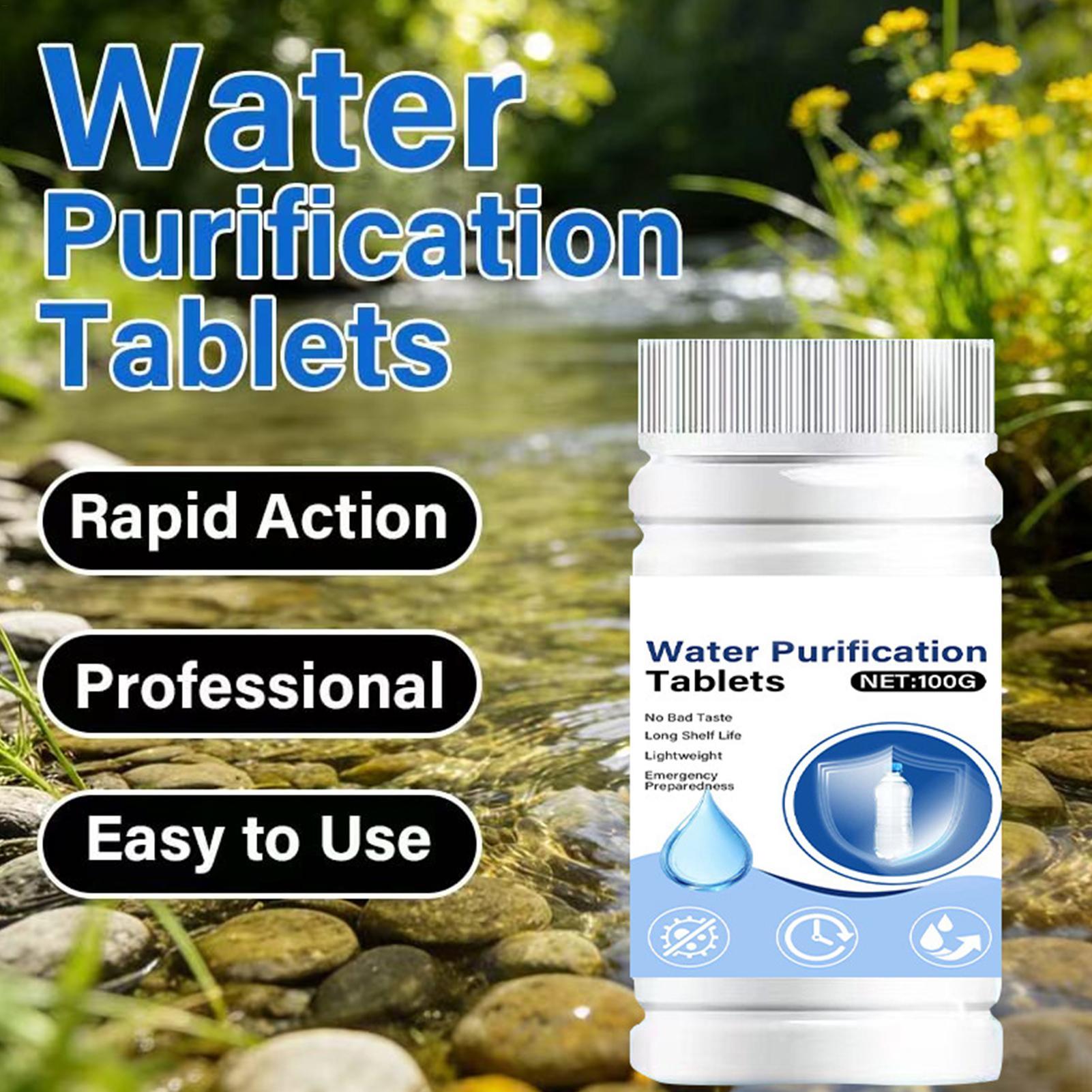 Water Purification Tablet - Water Purification Tablets for Drinking Effective