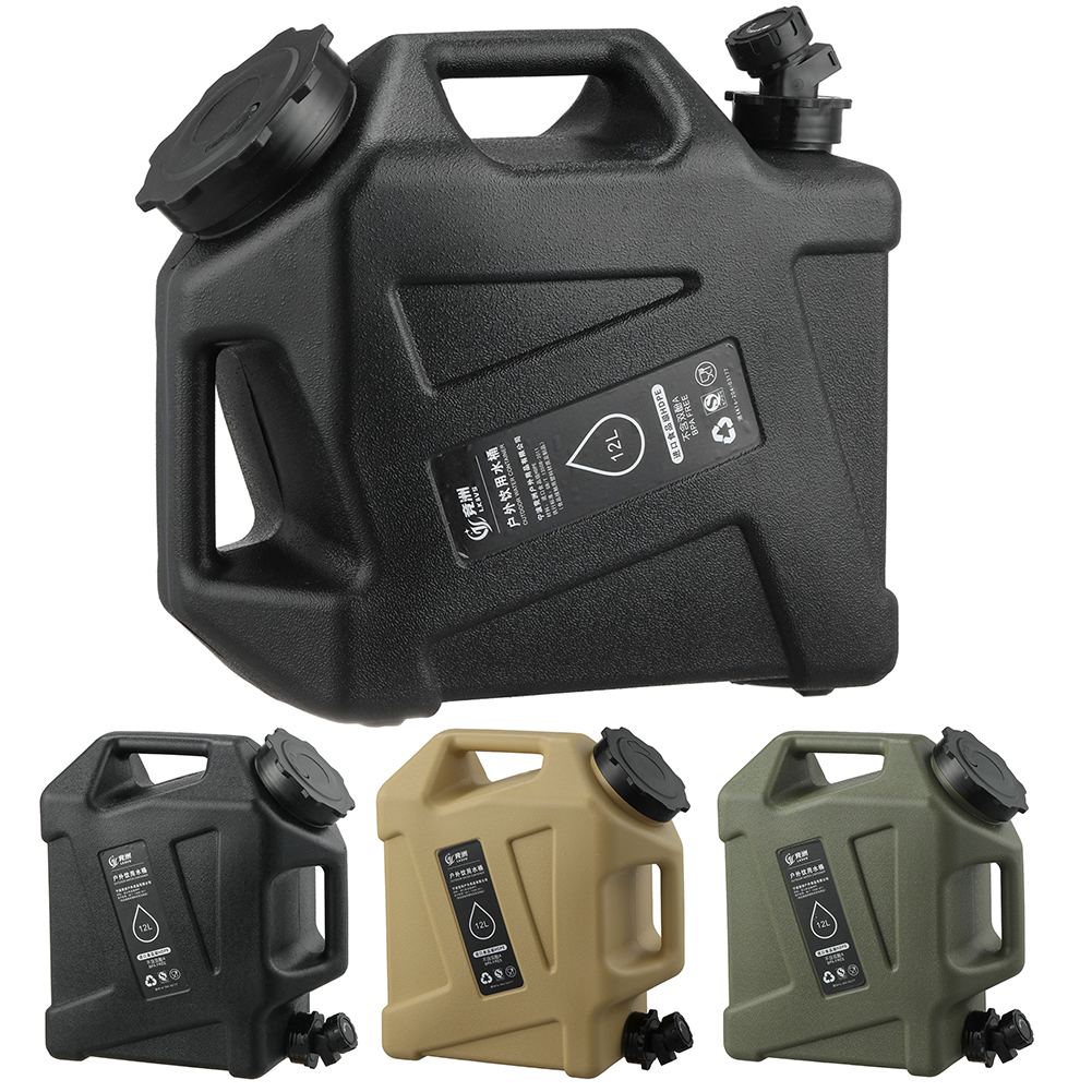 Camping Cooking Container - 12L Camping Water Container Portable Car