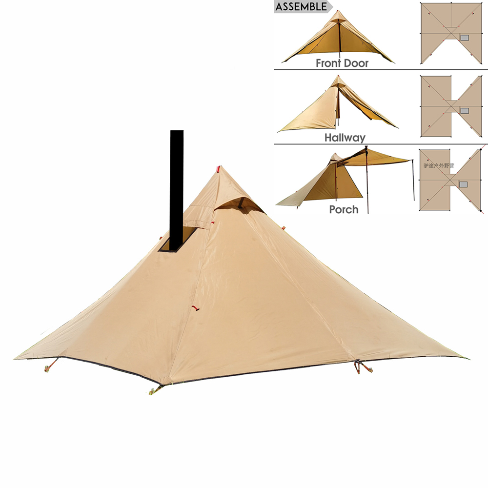 Camping Cooking Tent - Outdoor 2 People Ultralight Mountain Gear
