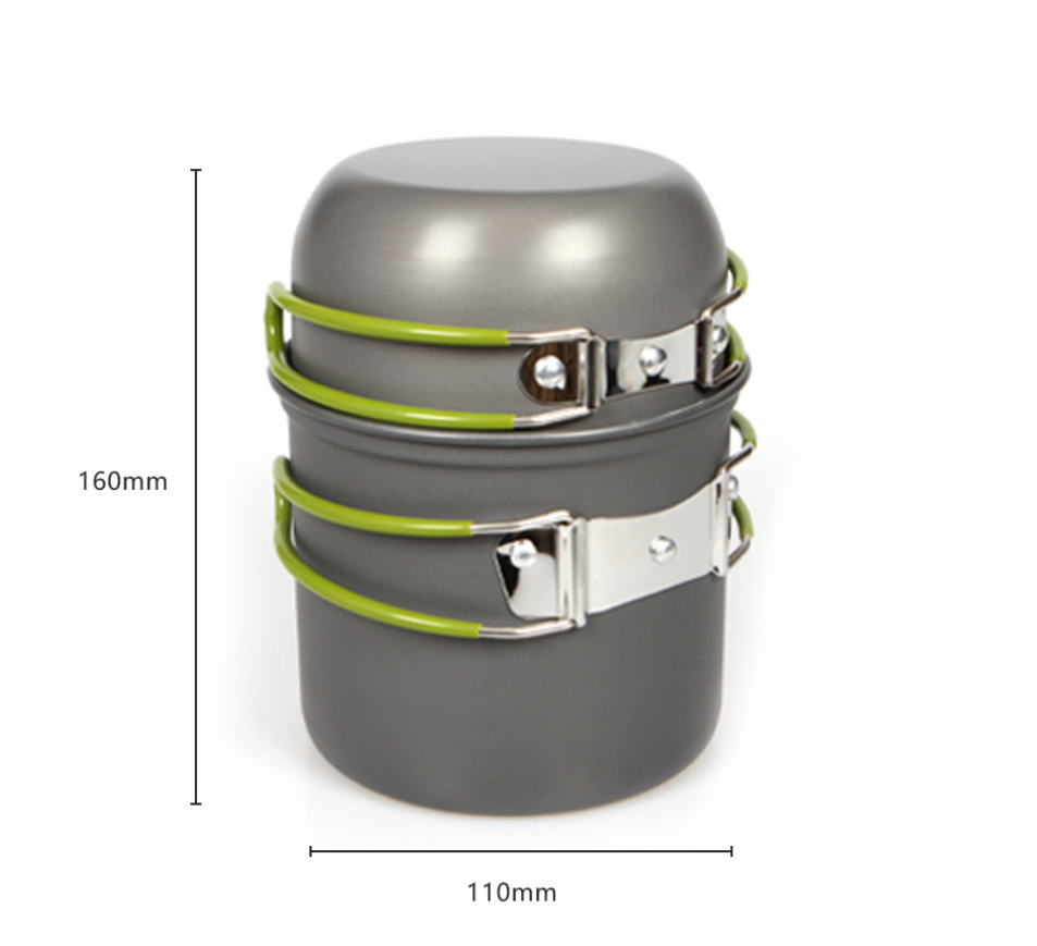 Ultralight Camping Pot Set: Ca - Camping Cooking Ware avis et prix