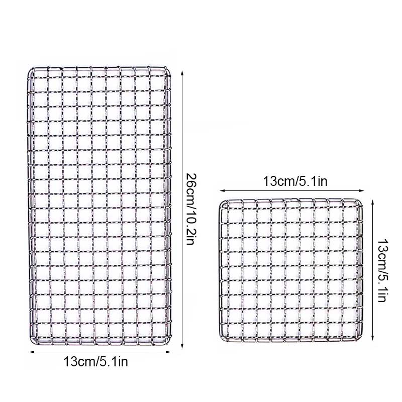 YOMEEI 2Pcs Stainless Steel BB - Camping Cooking Mat avis et prix
