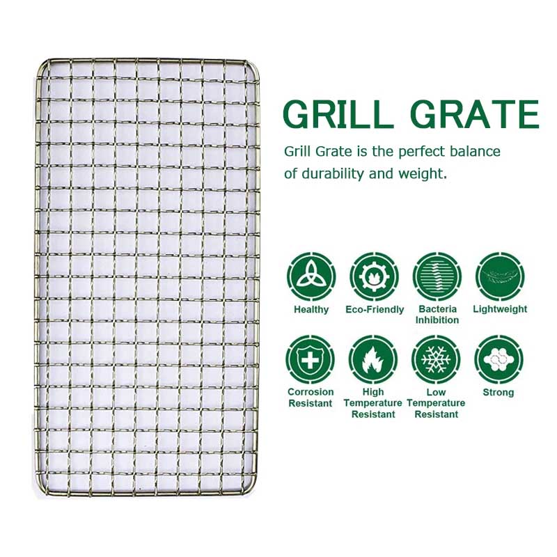 YOMEEI 2Pcs Stainless Steel BB - Camping Cooking Mat avis et prix