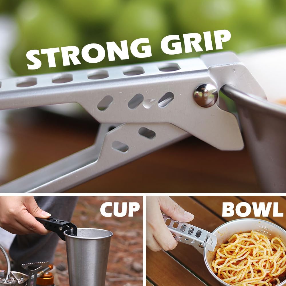 Outdoor Heat-resistant Pot Gri - Camping Cooking Pot Set avis et prix