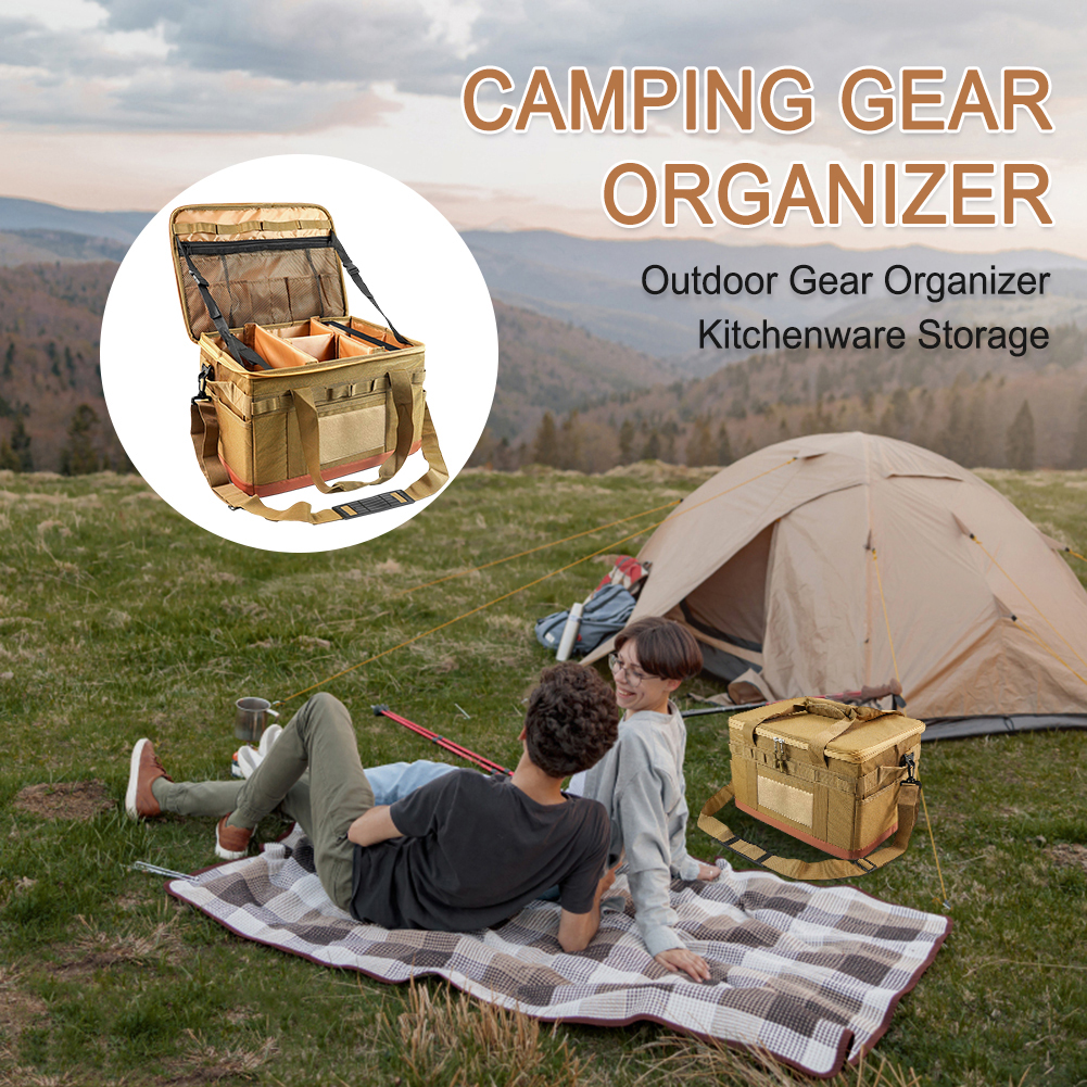 30L Camping Cooking Utensil Or - Camping Cooking Utensil Bag avis et prix