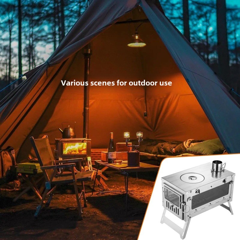 430 Stainless Steel Portable T - Camping Cooking Tent avis et prix