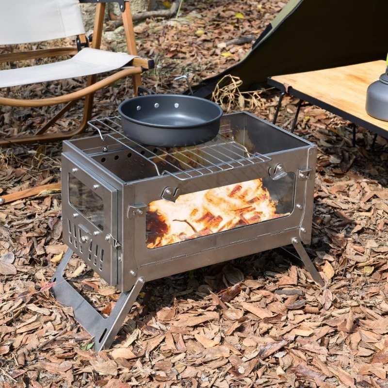 430 Stainless Steel Portable T - Camping Cooking Tent avis et prix