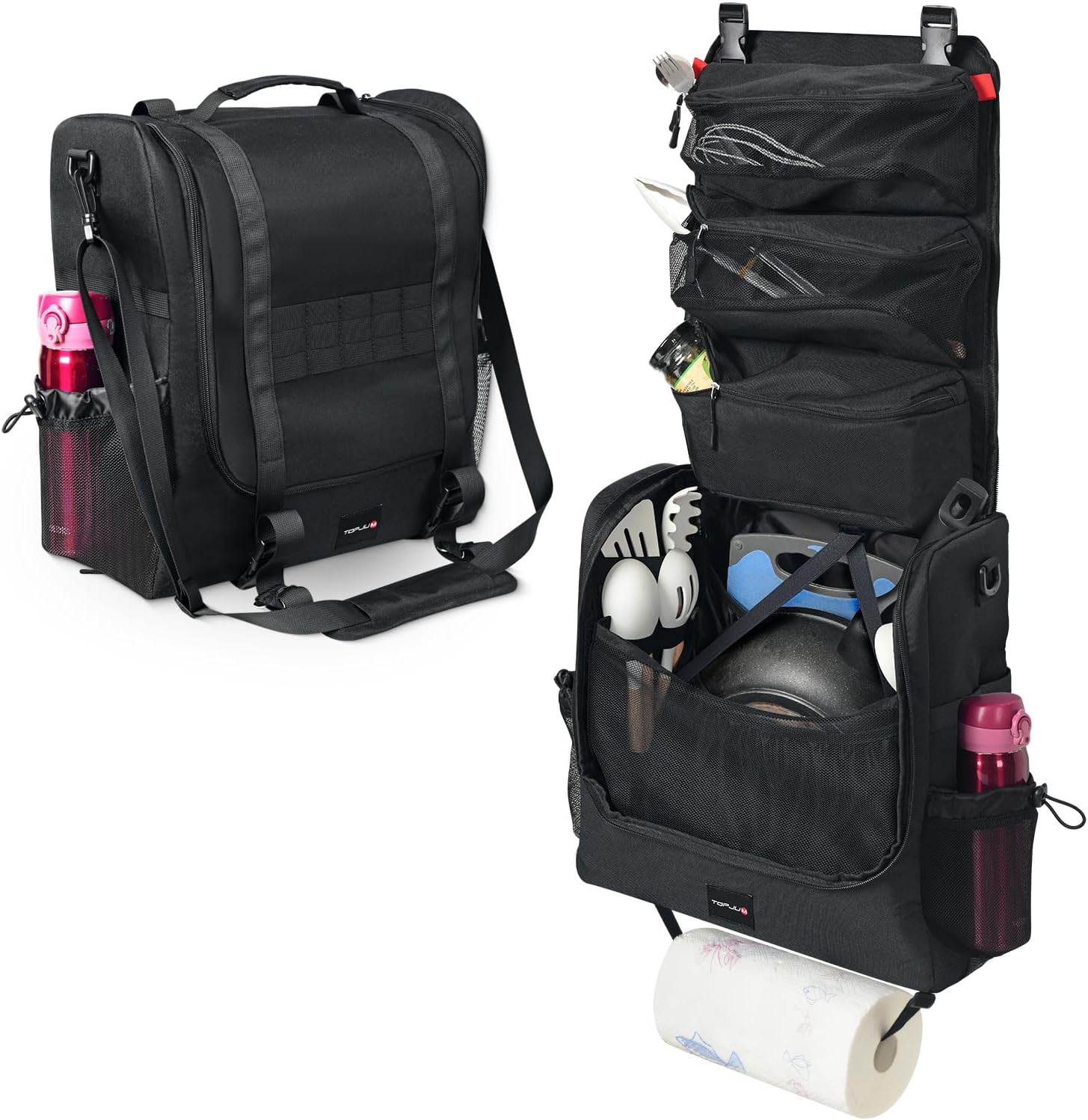 Camp Kitchen Organizer, Multi- - Camping Cooking Caddy avis et prix