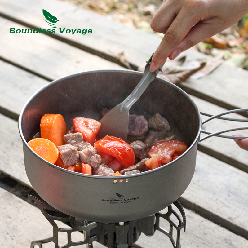 Boundless Voyage Titanium Stea - Camping Cooking Pot Set avis et prix