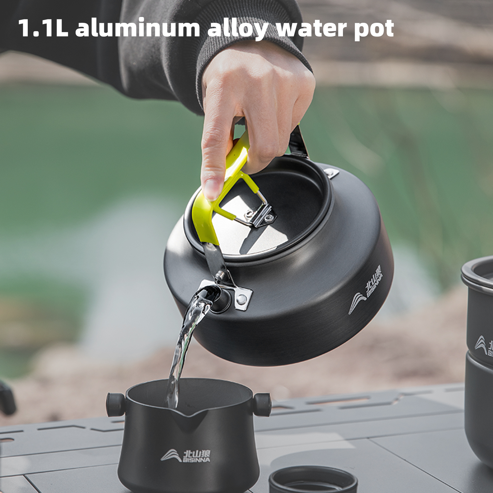 BISINNA Camping Cookware Set A - Nesting Camping Cooking Set avis et prix