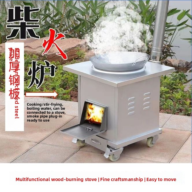 Thickened Smokeless Outdoor In - Camping Cooking Range avis et prix