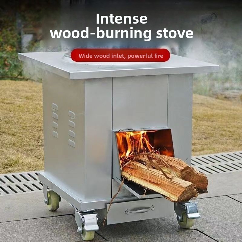 Thickened Smokeless Outdoor In - Camping Cooking Range avis et prix