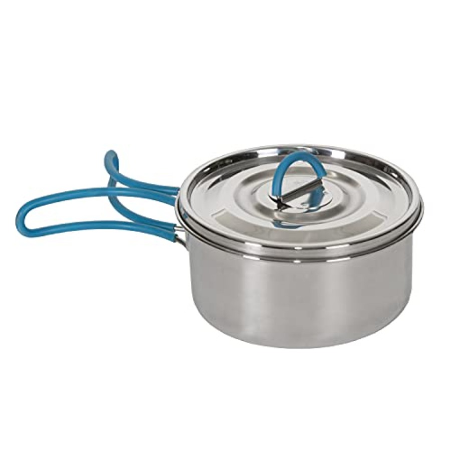 Stainless Steel Camping Cookwa - Nesting Camping Cooking Set avis et prix