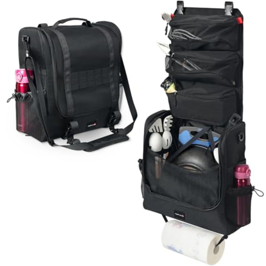 Camp Kitchen Organizer, Cookin - Camping Cooking Caddy avis et prix