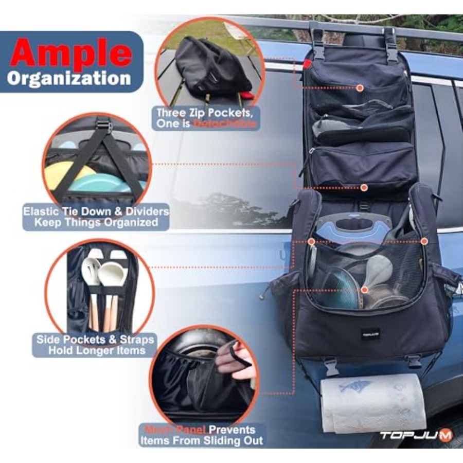 Camp Kitchen Organizer, Cookin - Camping Cooking Caddy avis et prix