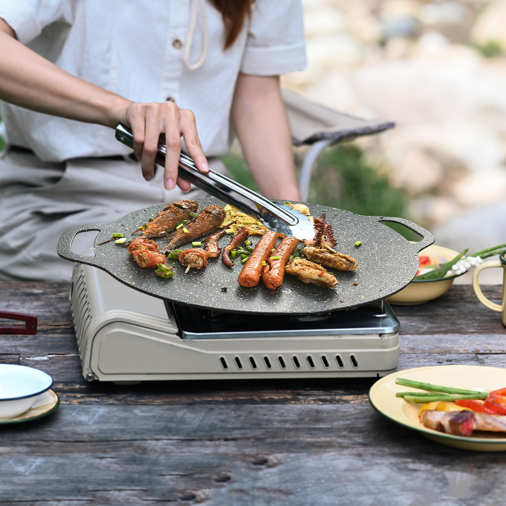 Round Baking Dishes Pans Non-s - Camping Cooking Range avis et prix