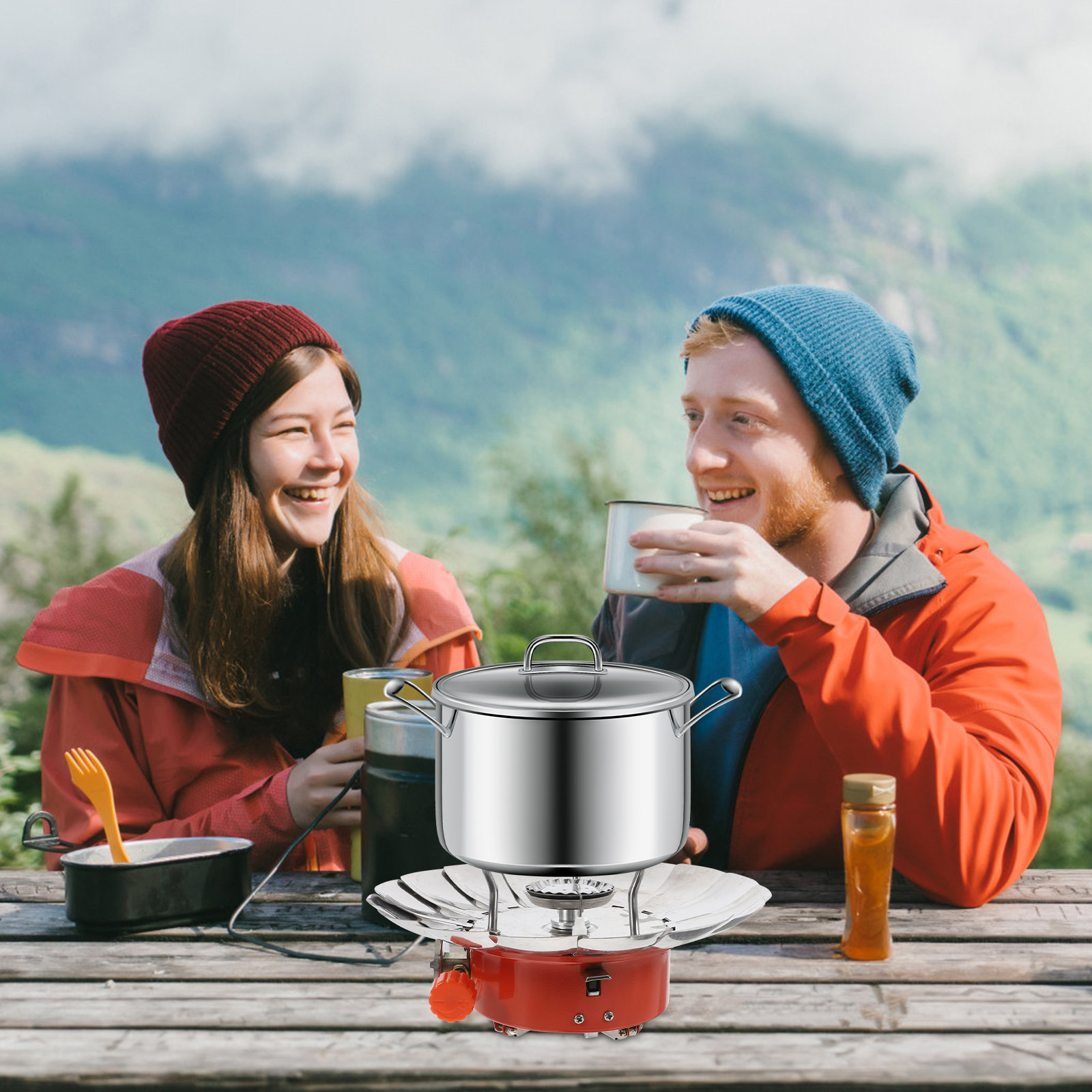 Mini Portable Lotus Furnace Wi - Camping Cooking Range avis et prix