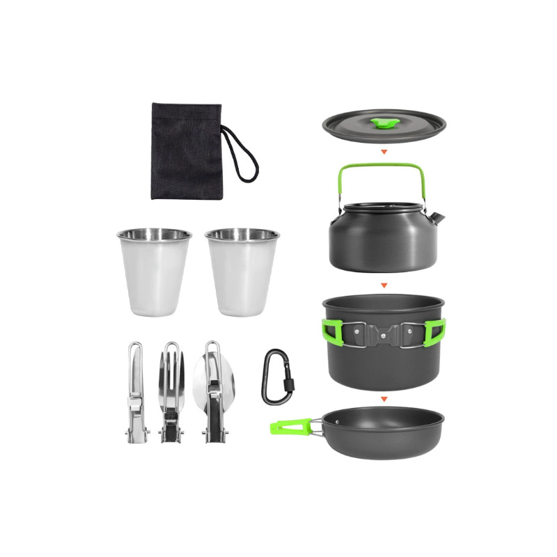 DS-308 Outdoor large capacity  - Nesting Camping Cooking Set avis et prix