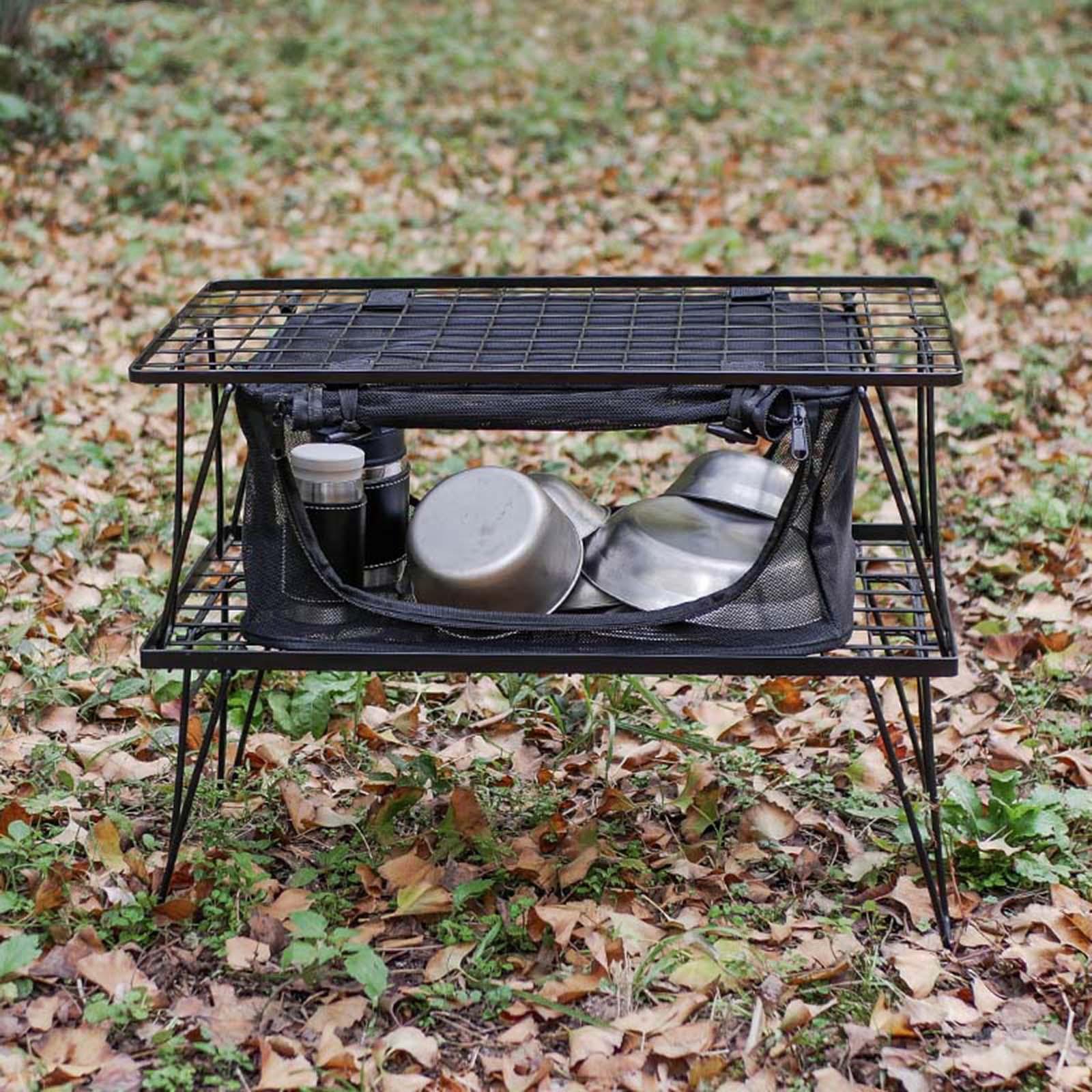 Tableware Storage Bag Portable - Camping Cooking Utensil Bag avis et prix