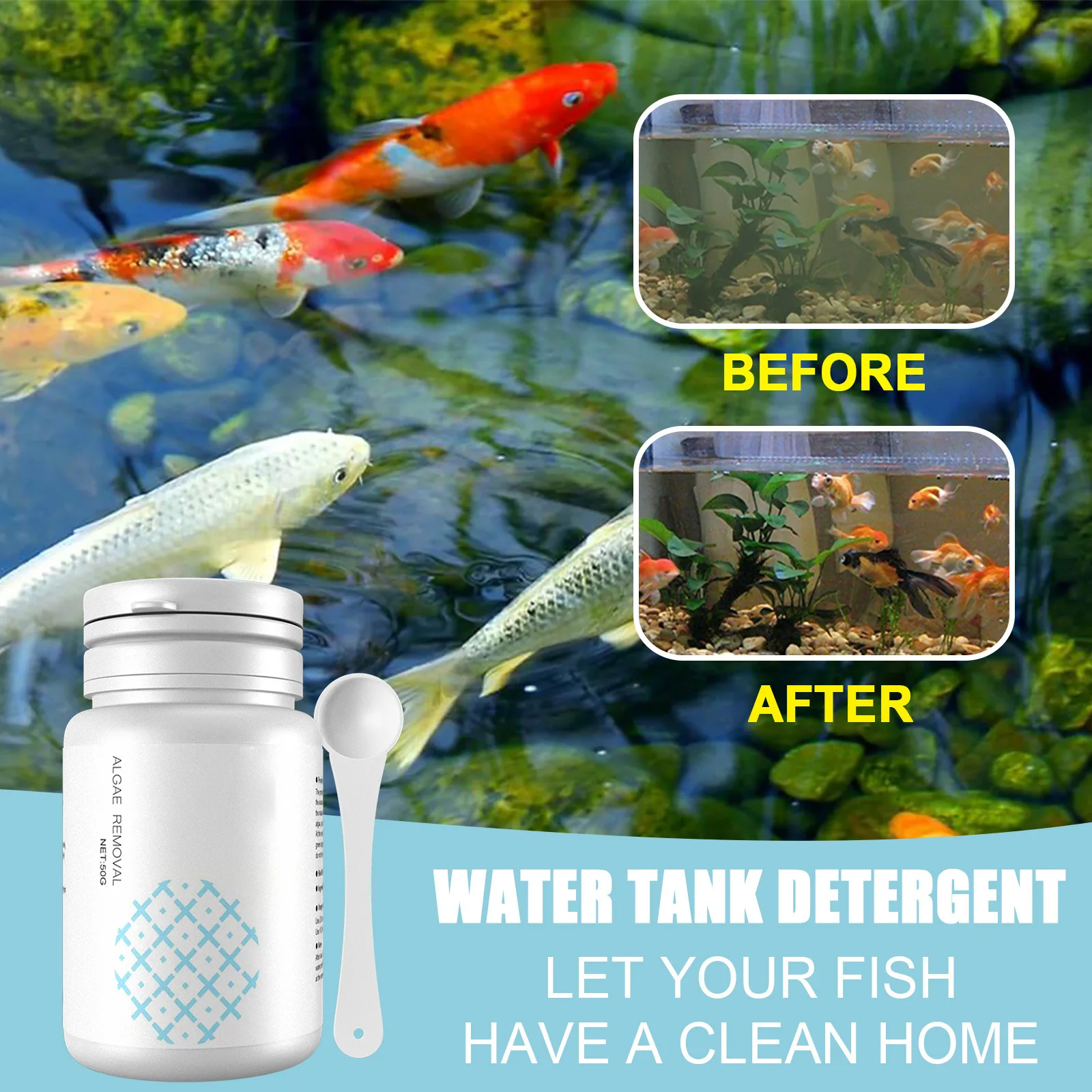 Algae Control Tablets for Aqua - Water Purification Tablet avis et prix