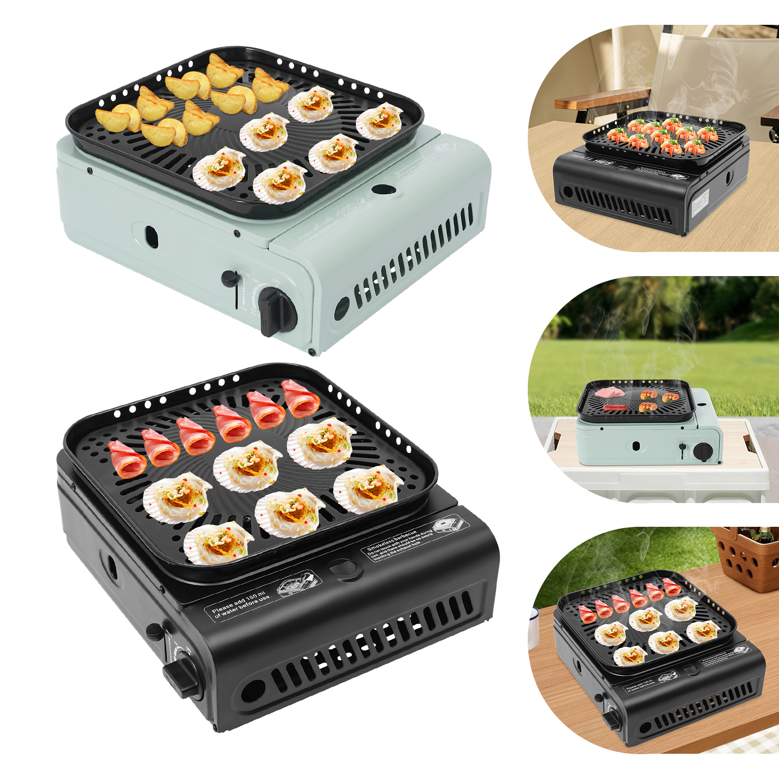 2.3KW Camping Stove with Gridd - Camping Cooking Range avis et prix
