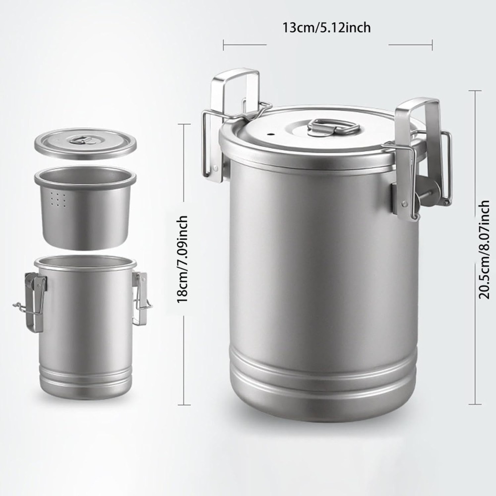 Camping Cooking Nested Pot Set - Nesting Camping Cooking Set avis et prix