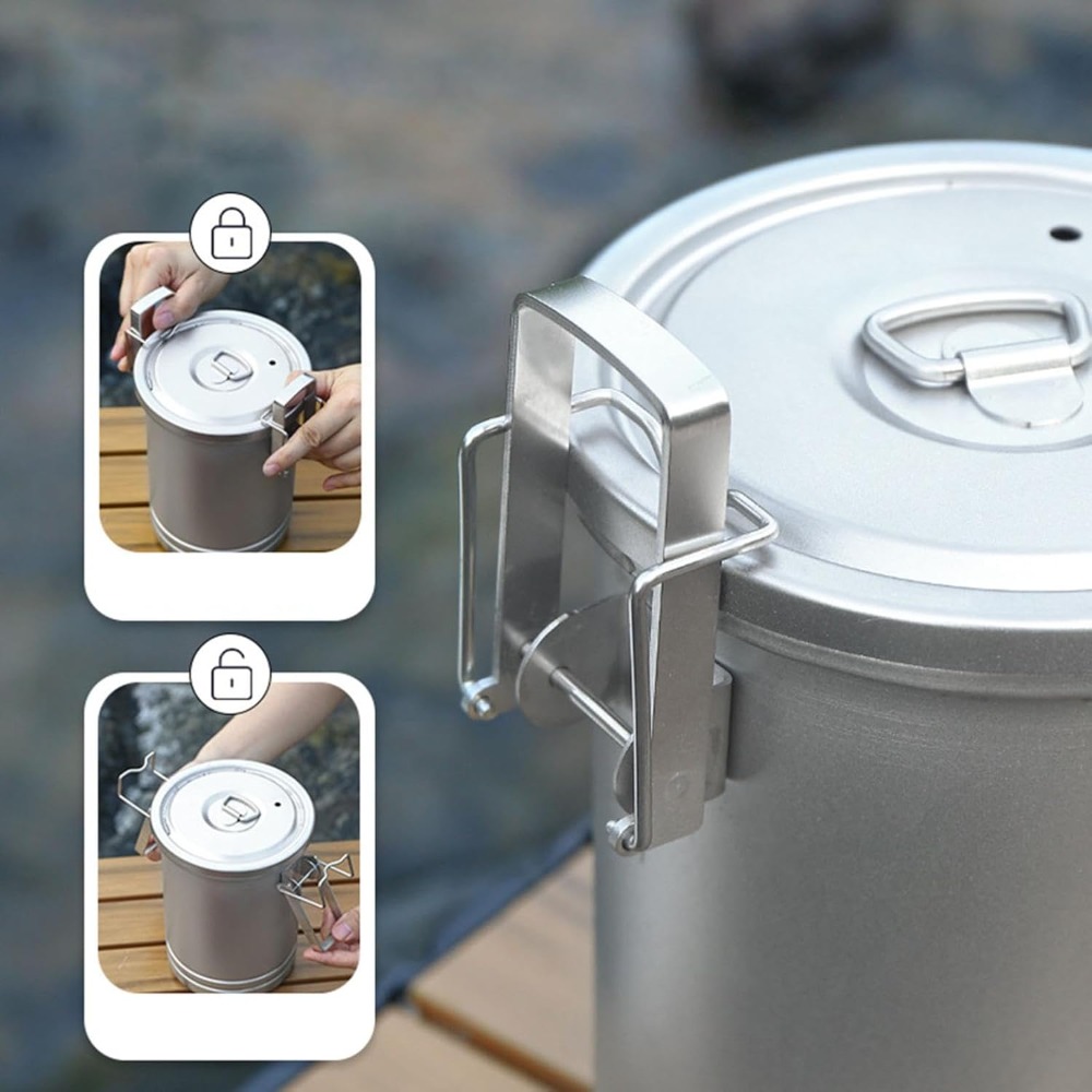 Camping Cooking Nested Pot Set - Nesting Camping Cooking Set avis et prix