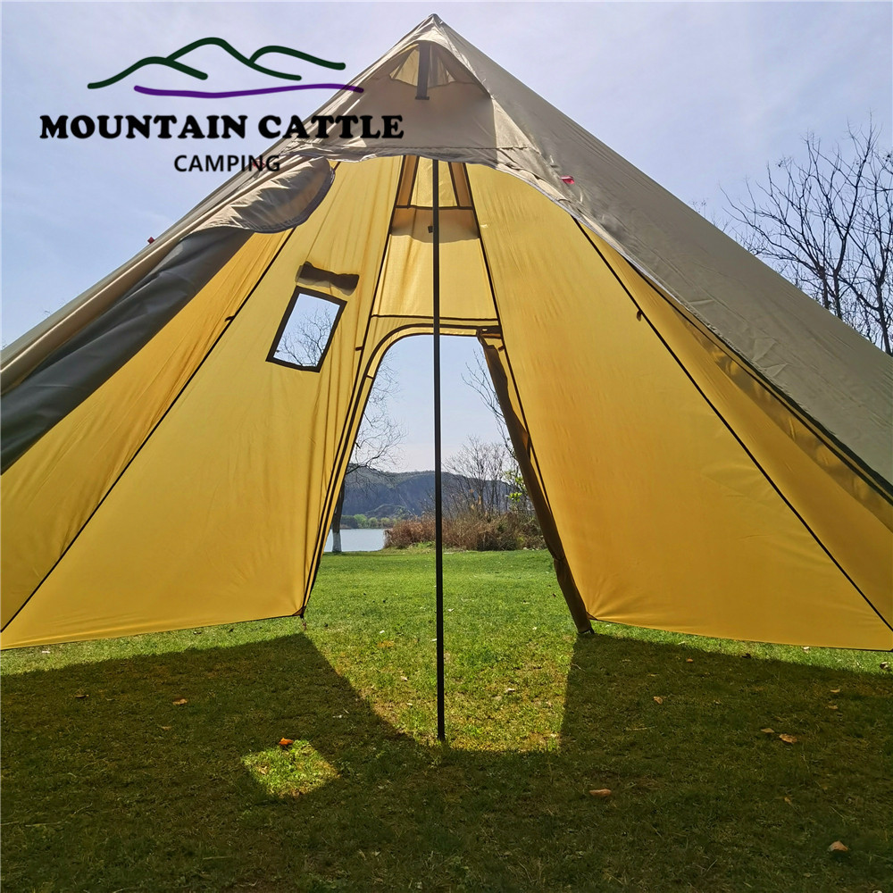 2-3 Person Winter Pyramid Tent - Camping Cooking Tent avis et prix