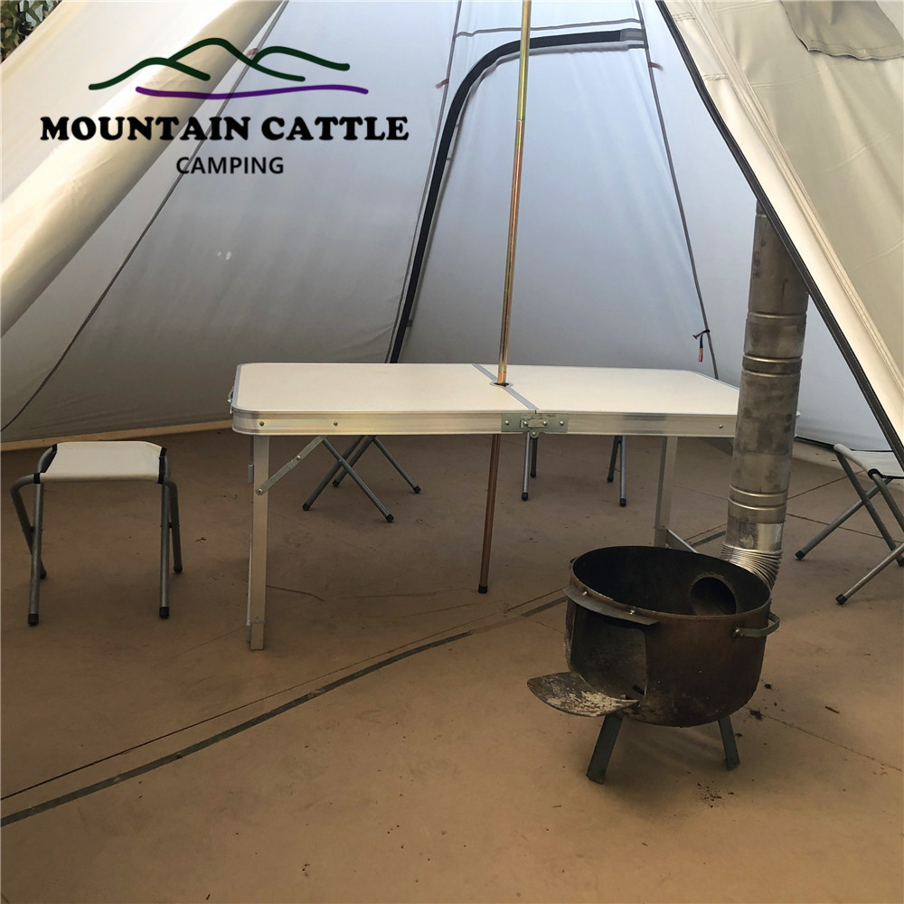 2-3 Person Winter Pyramid Tent - Camping Cooking Tent avis et prix