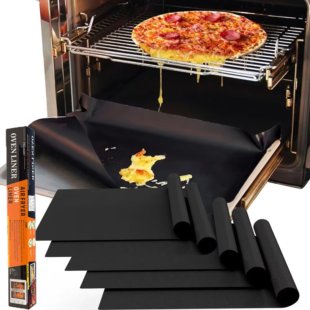 BBQ Mats Oven Bottom Liners Re - Camping Cooking Mat avis et prix