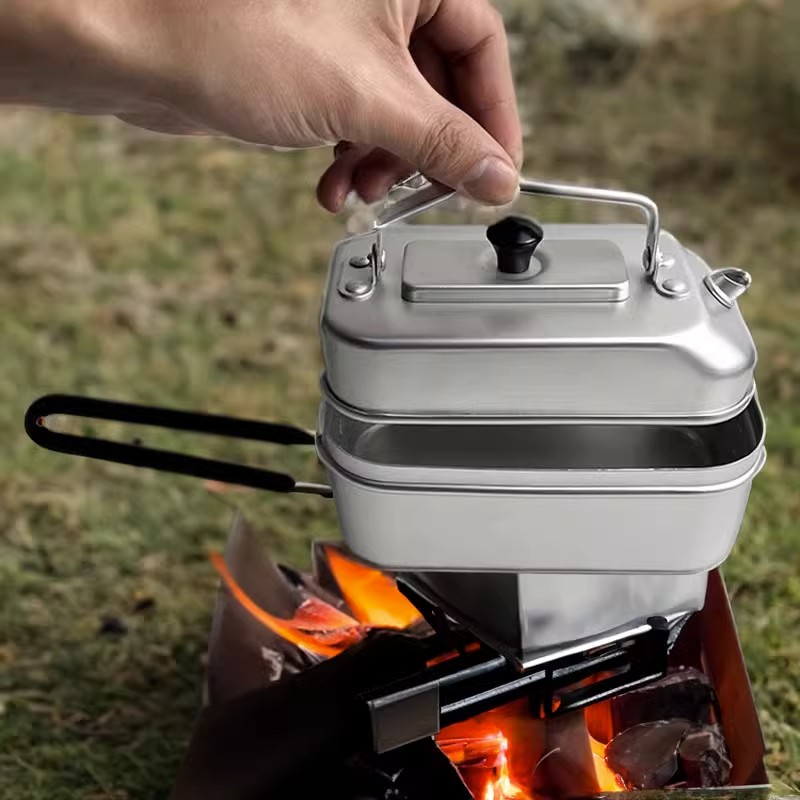 Ultralight Portable Picnic Cam - Camping Cooking Pot Set avis et prix