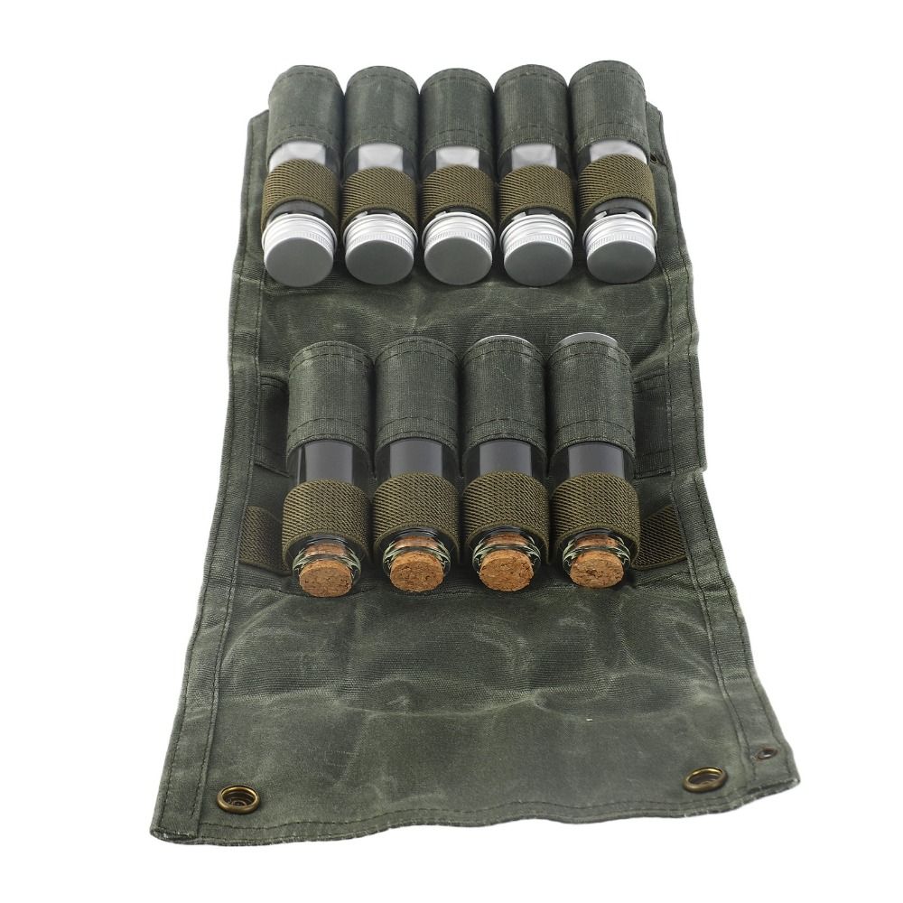 9 Pcs Durable Canvas Portable  - Camping Cooking Container avis et prix