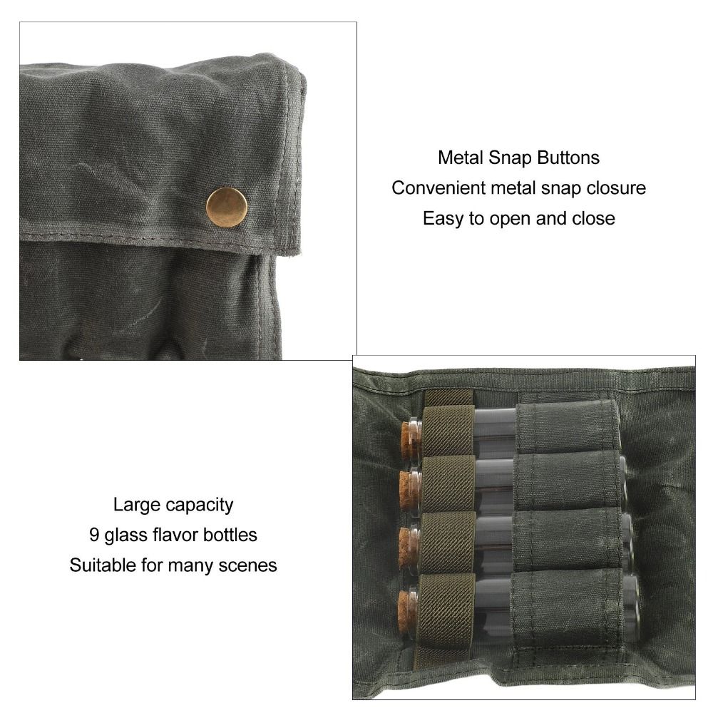 9 Pcs Durable Canvas Portable  - Camping Cooking Container avis et prix