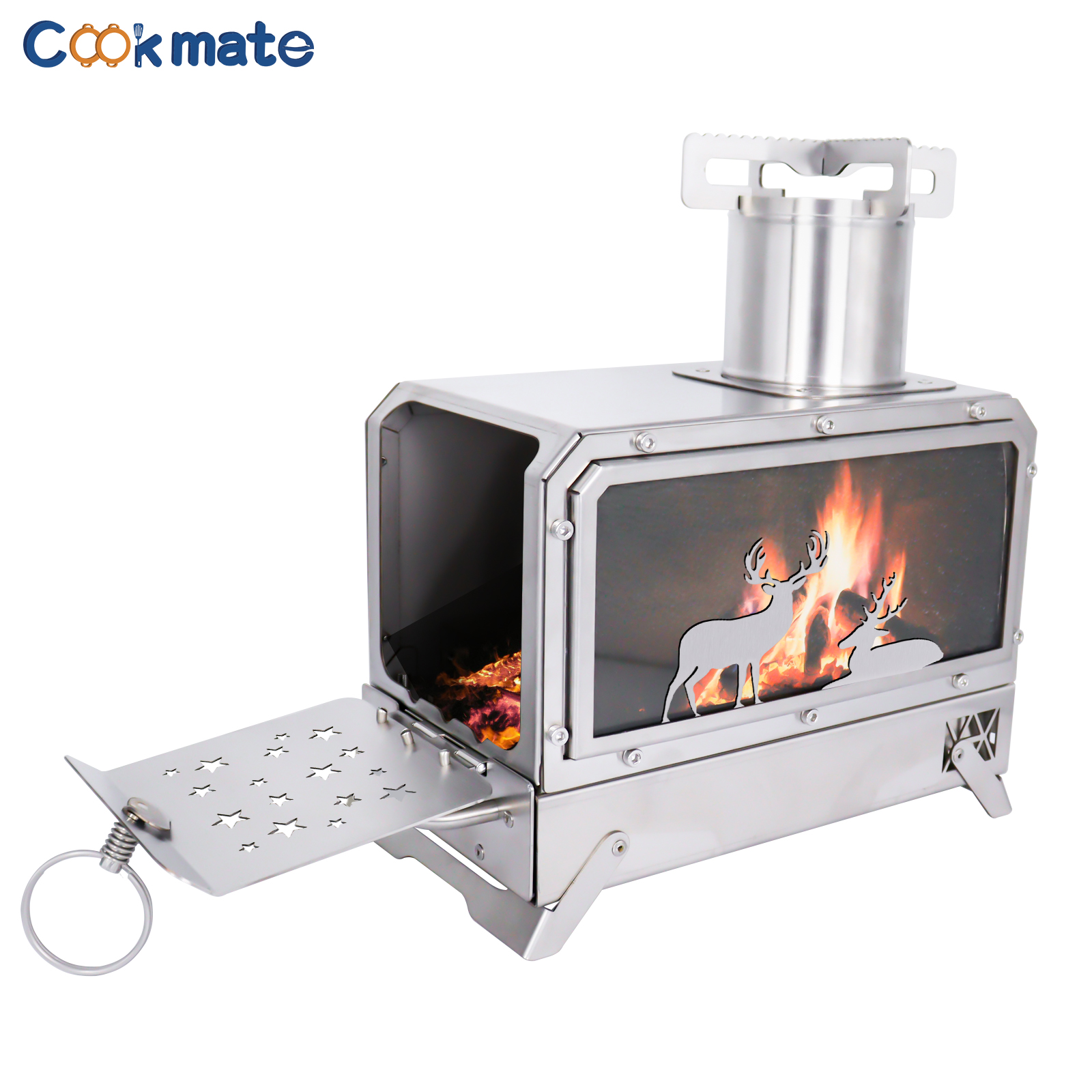 Stainless steel folding firewo - Camping Cooking avis et prix