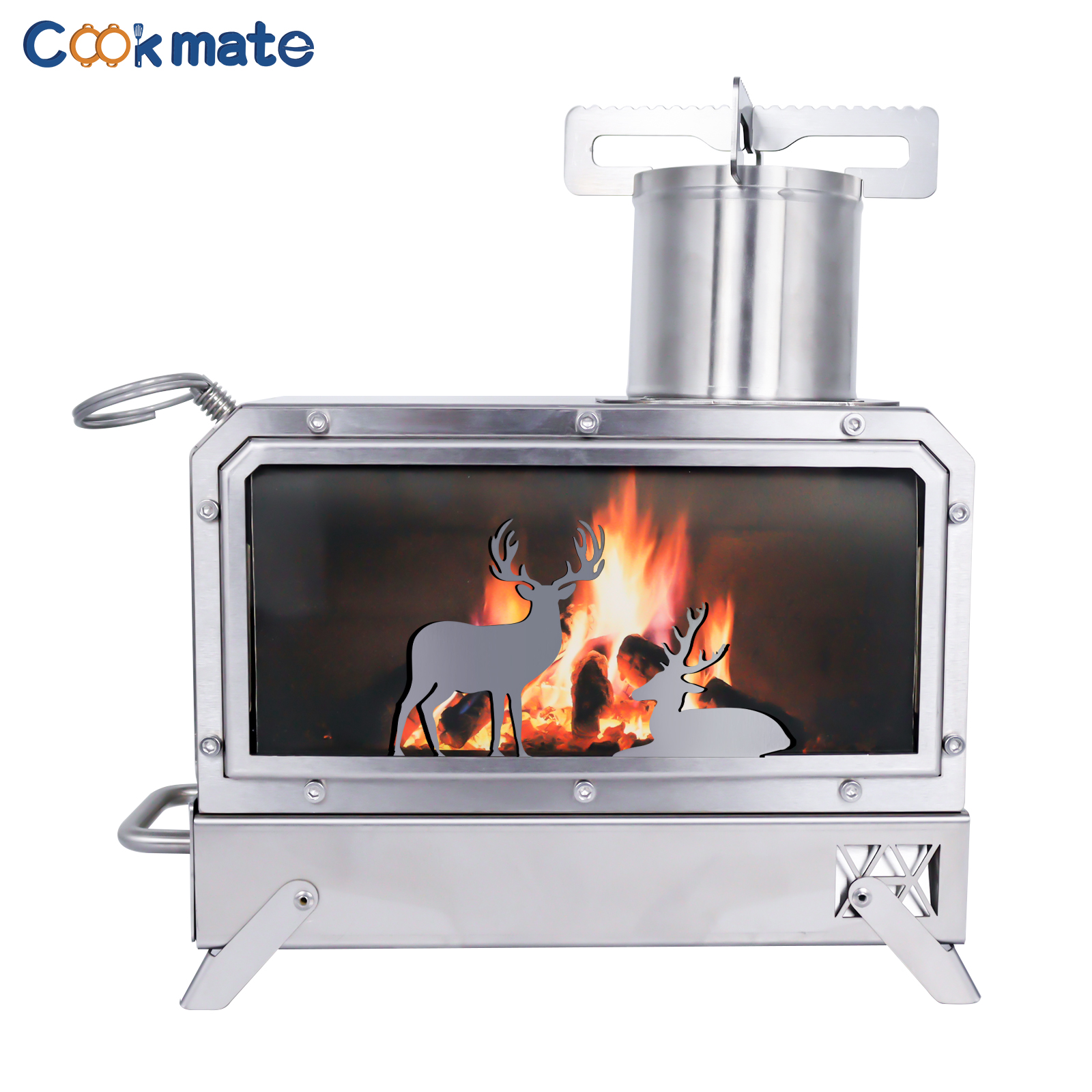Stainless steel folding firewo - Camping Cooking avis et prix