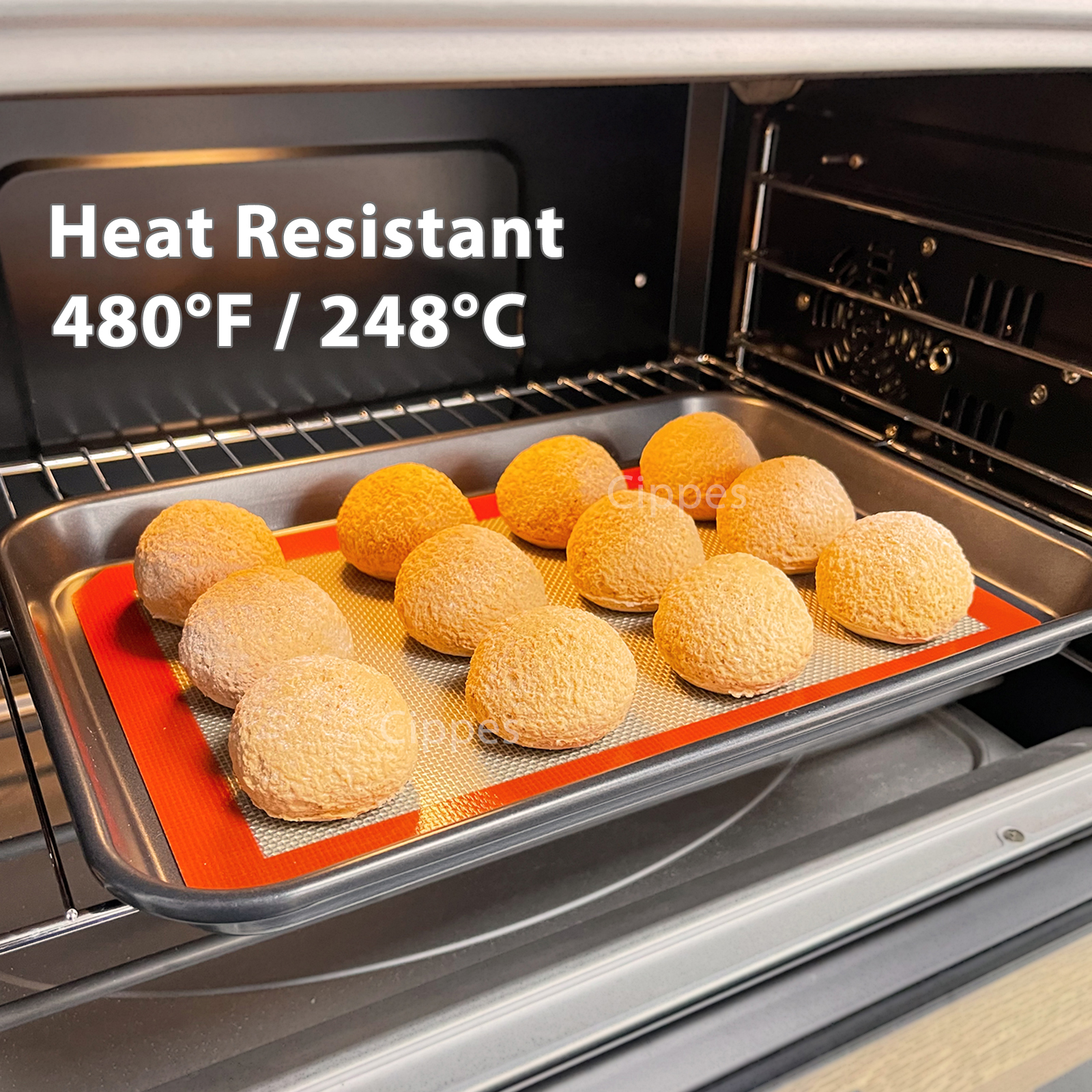 1PC, 2PCS Silicone Baking Mats - Camping Cooking Mat avis et prix