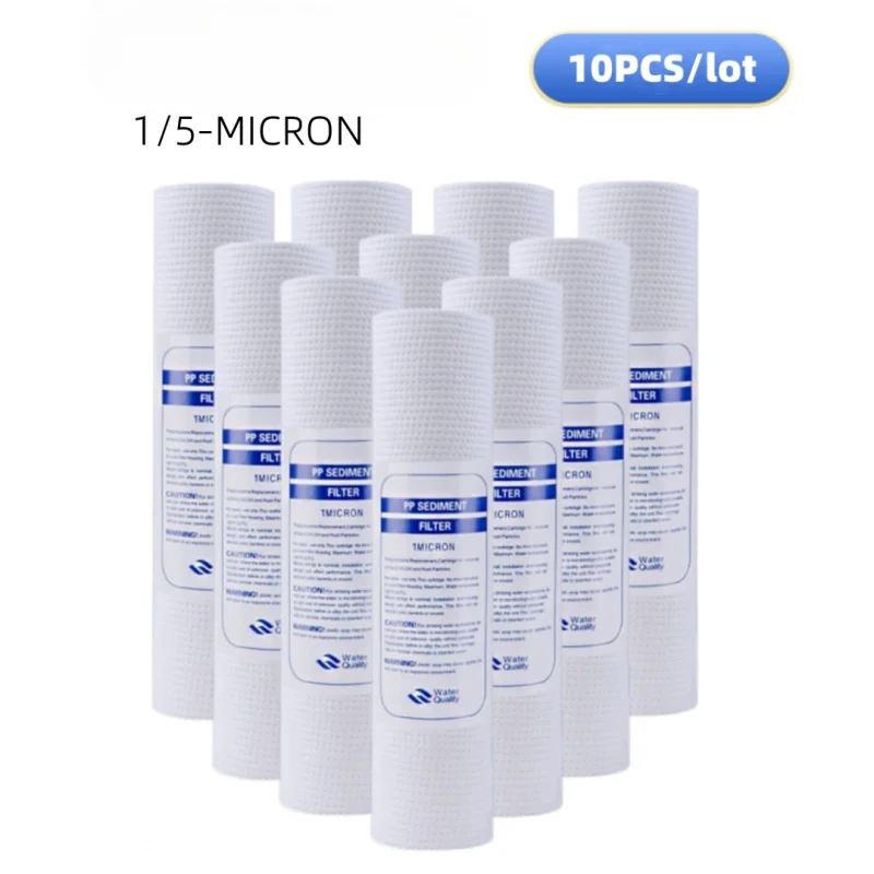 10pcs 10 INCH 1&5 Micron 120g/ - Water Purification Tablet avis et prix