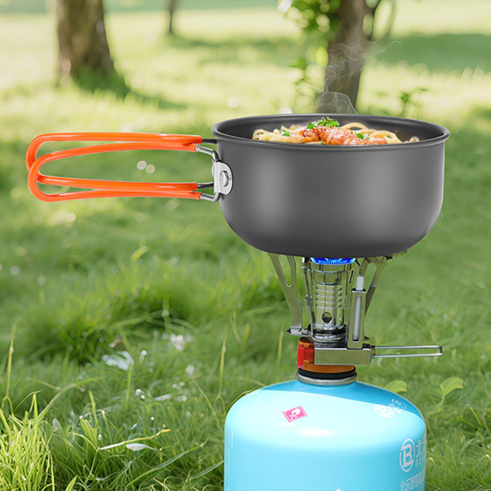 Portable Camping Cookware Set  - Camping Cooking Pot Set avis et prix