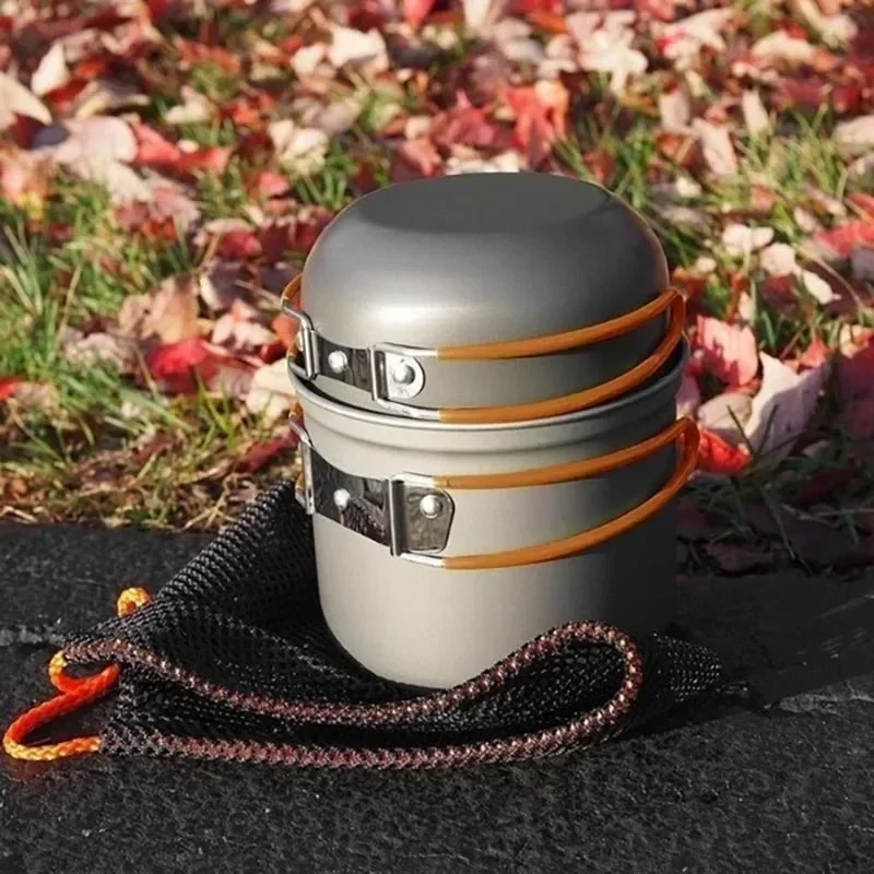New Camping Pot  Portable Outd - Camping Cooking Pot Set avis et prix