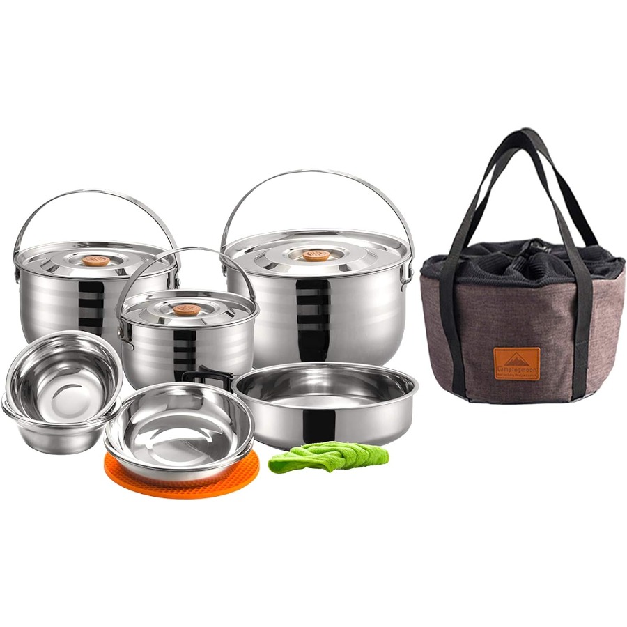 CAMPINGMOON Camping Cookware S - Nesting Camping Cooking Set avis et prix