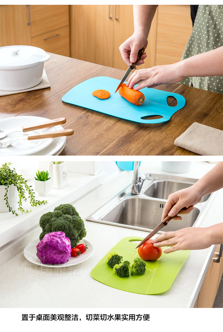 Kitchen Foldable Chopping Bloc - Camping Cooking Mat avis et prix