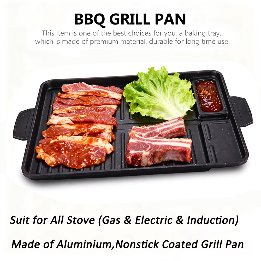 Korean Grill Meat Plate Alumin - Camping Cooking Range avis et prix