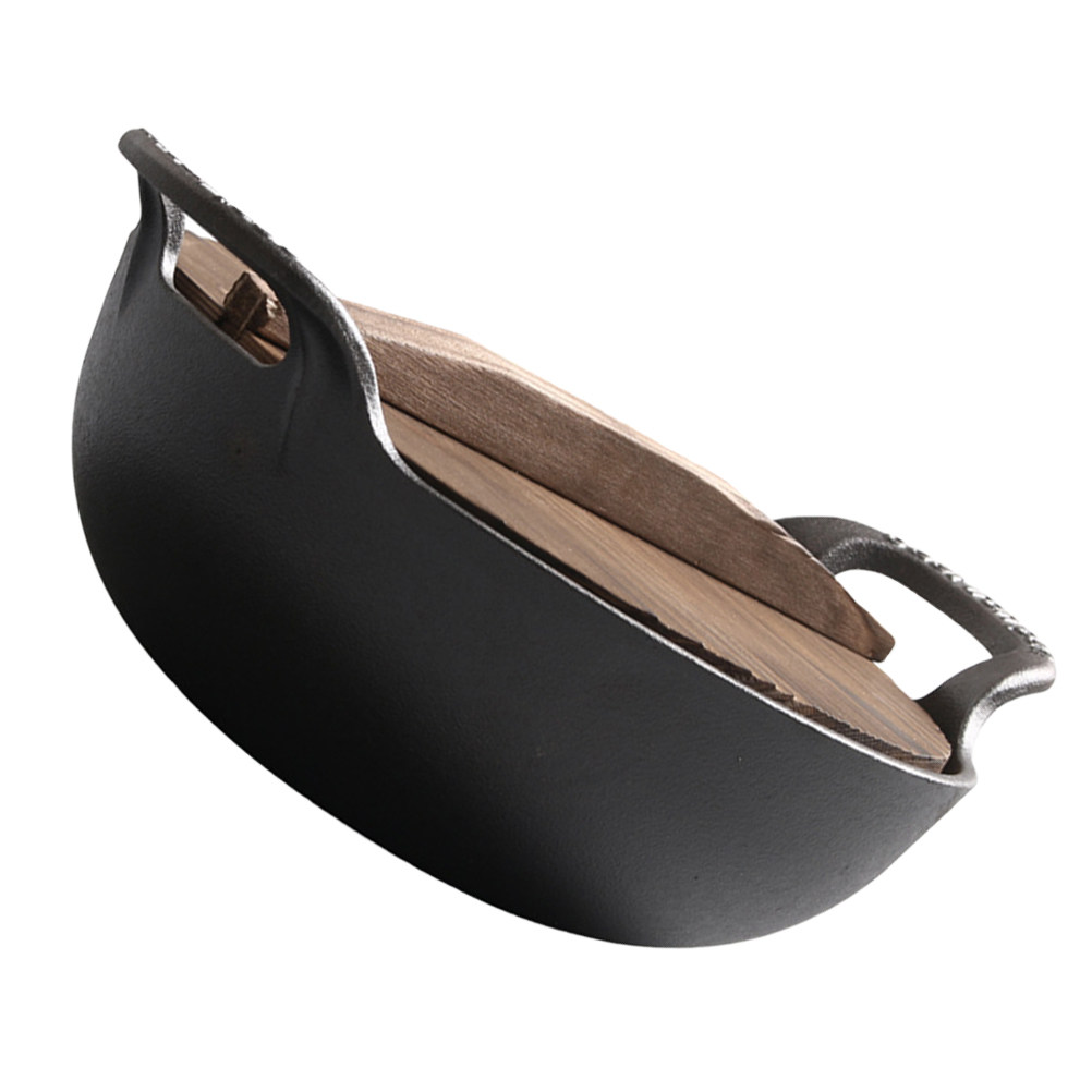 Cast Iron Pot Thick Material C - Camping Cooking Materials avis et prix