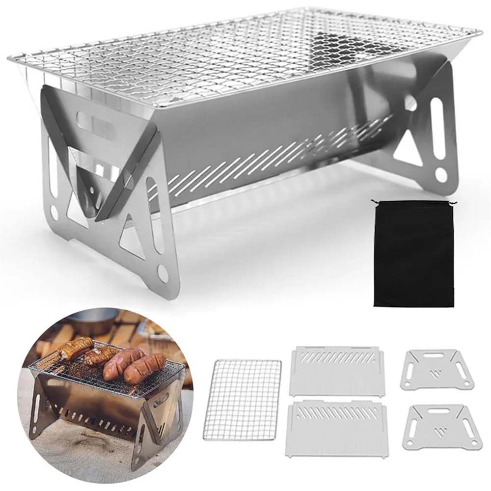 Wood Burning Camp Stove Picnic - Camping Cooking Range avis et prix