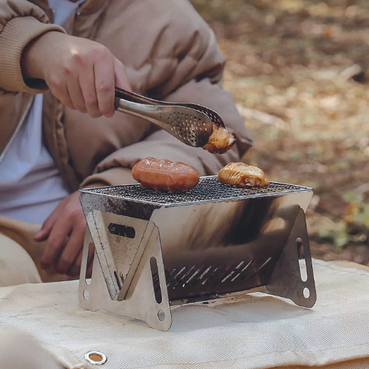 Wood Burning Camp Stove Picnic - Camping Cooking Range avis et prix