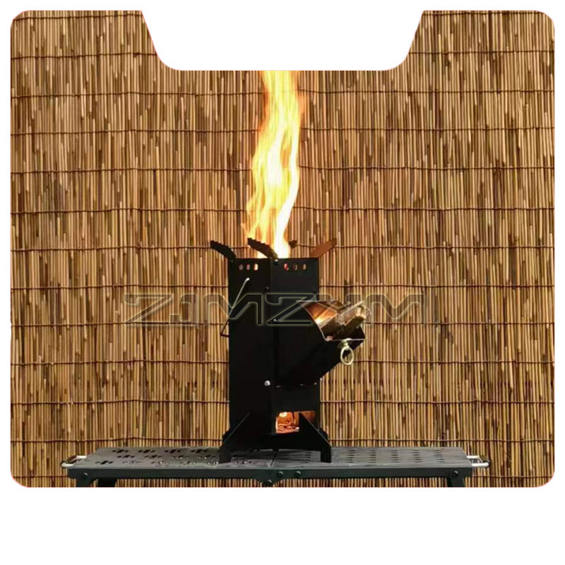 Foldable Firewood Stove Carbon - Camping Cooking Tent avis et prix