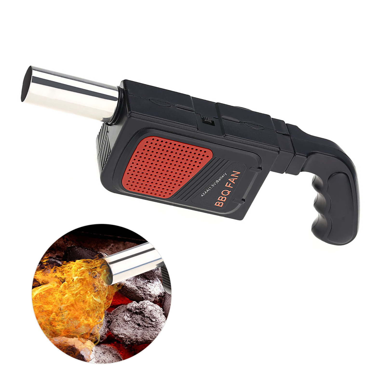 Handheld Electric BBQ Fan Air  - Camping Cooking Kitchen avis et prix