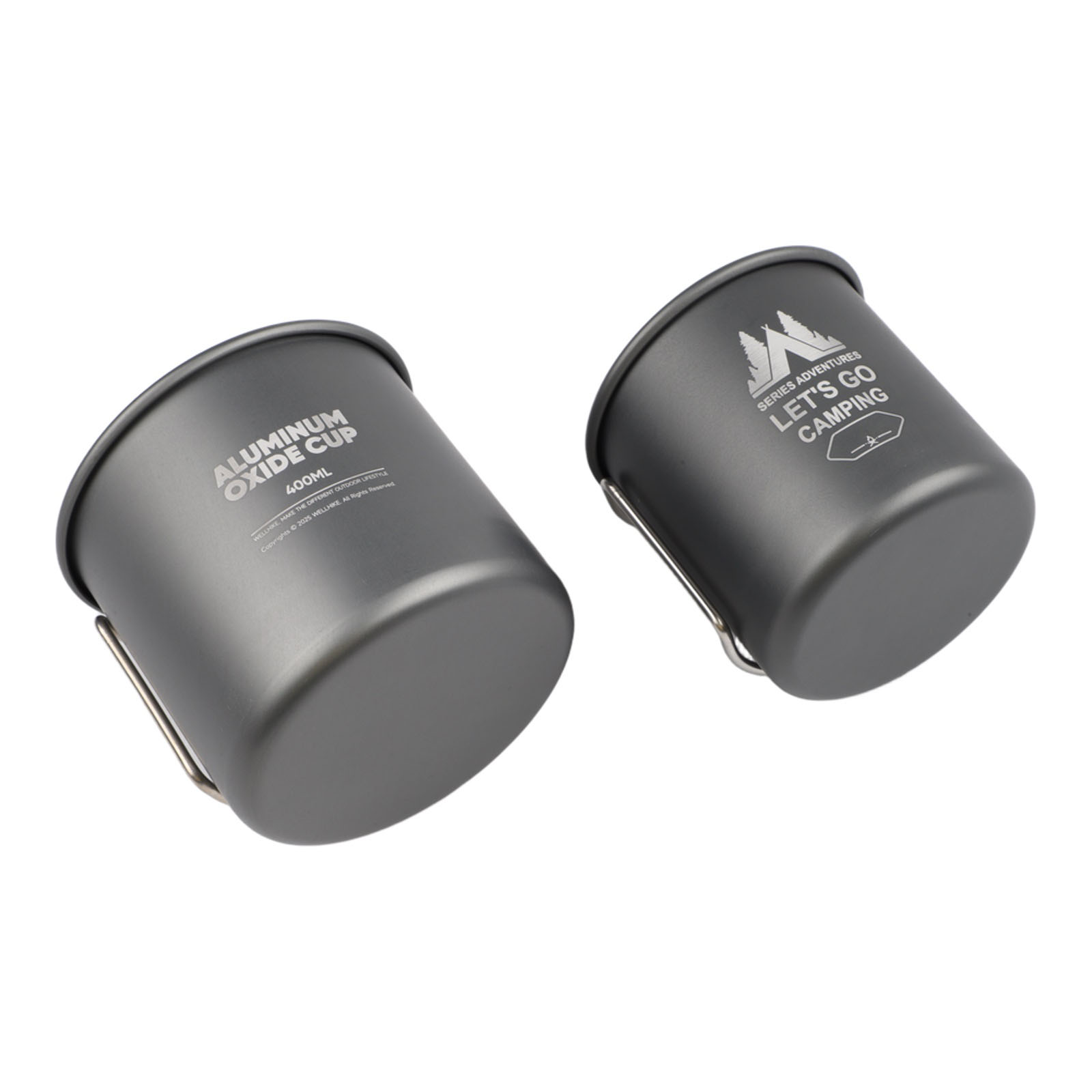 Aluminum Alloy Camping Mug Set - Nesting Camping Cooking Set avis et prix
