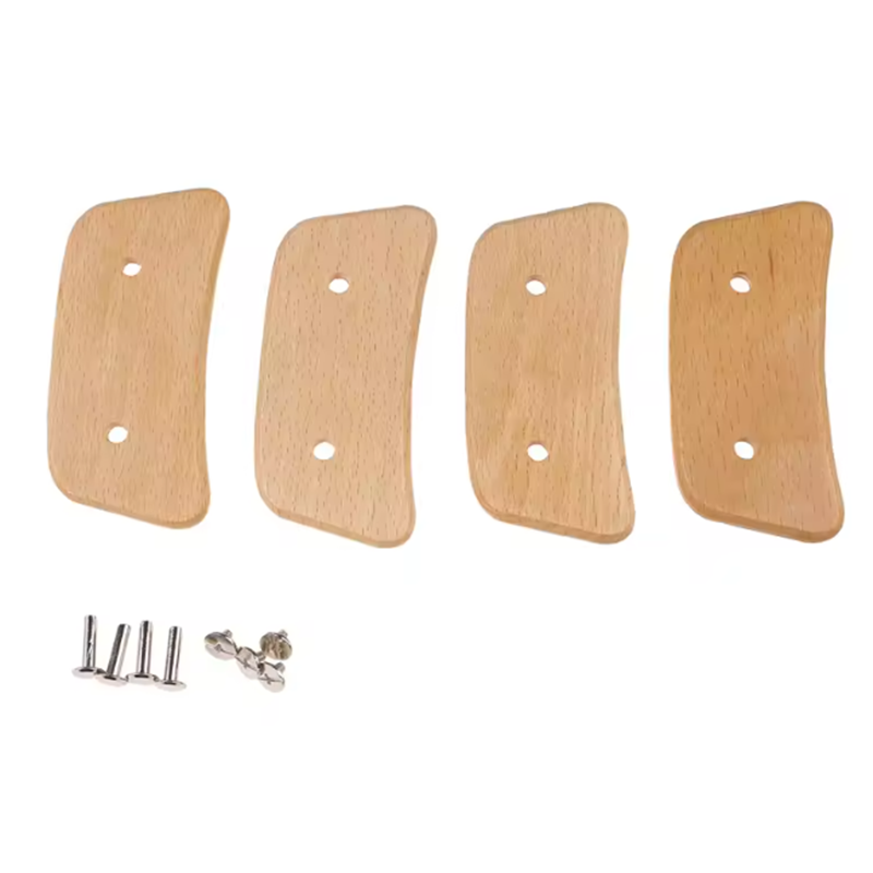 Wooden BBQ Pan Handle Anti Sca - Camping Cooking Range avis et prix