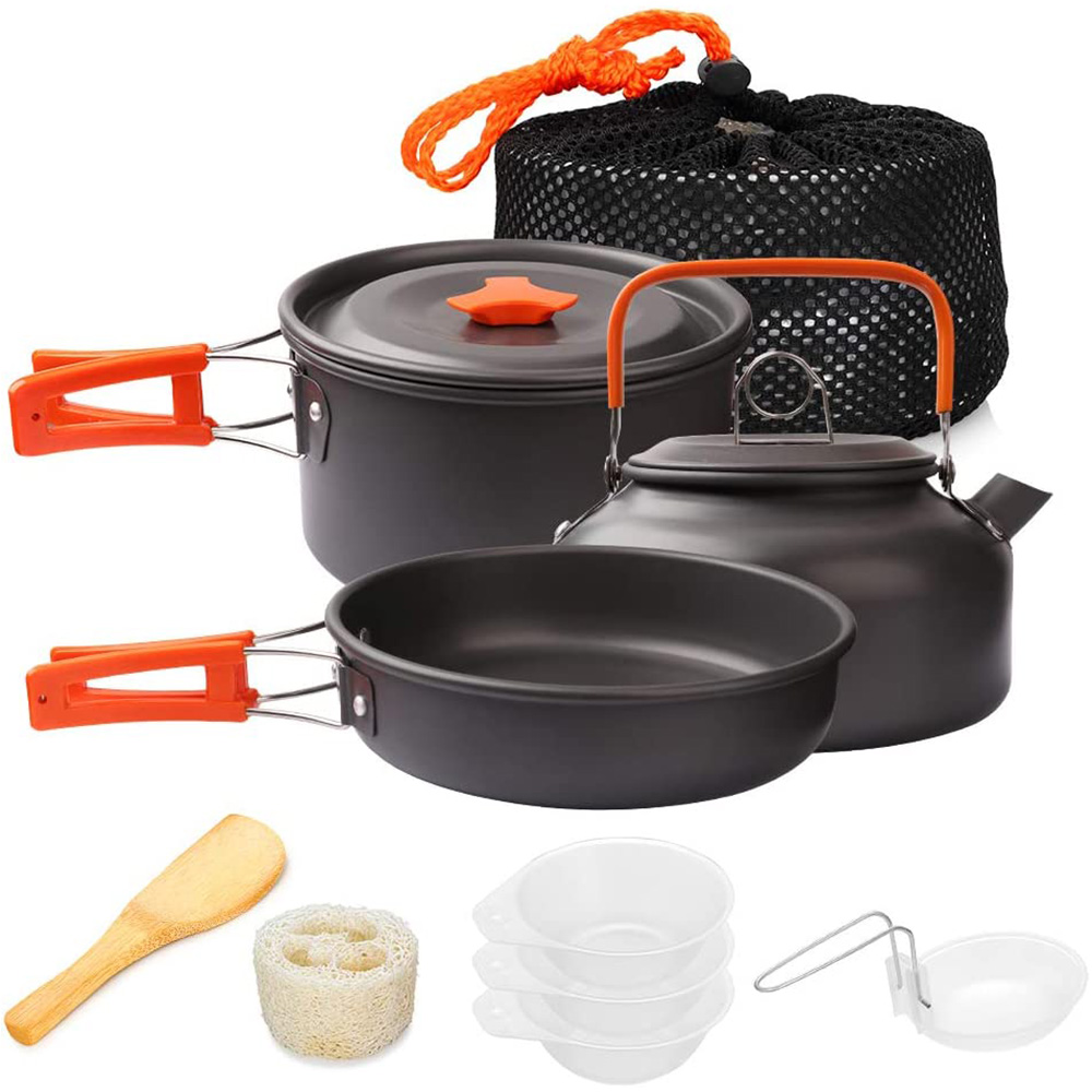 1pcs/1set Camping Cookware Kit - Camping Cooking Pot Set avis et prix
